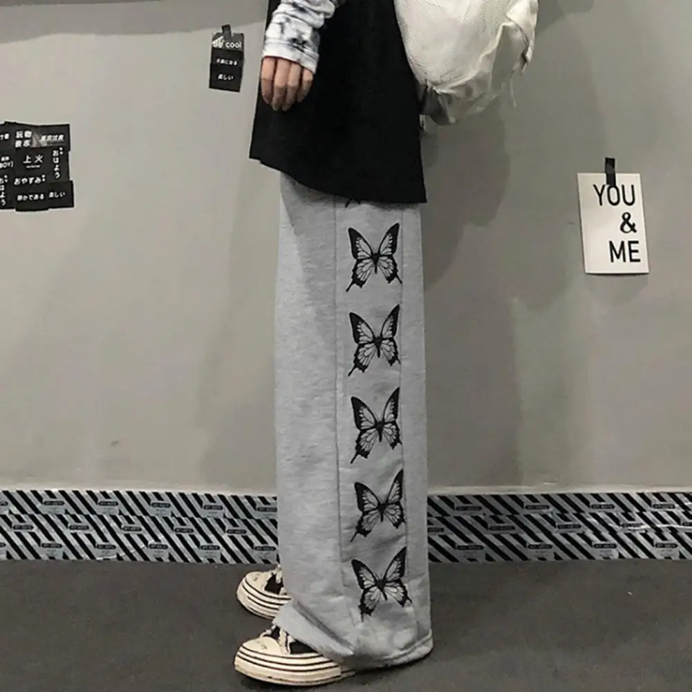 Women Trousers Loose Breathable Polyester Straight-leg Casual Pants for Daily Dress
Women Trousers Loose Breathable Polyester Straight-leg Casual Pants for Daily Dress