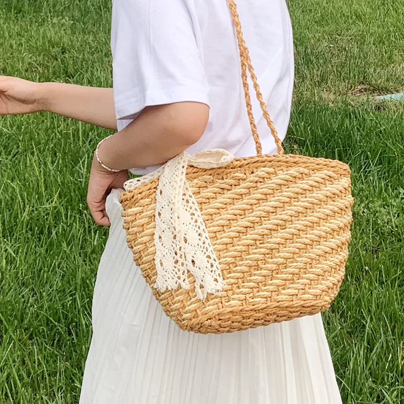 Brand Designer Popular Bags 2021 New Trendy Fashion Women's Summer Straw Crossbody Bag Niche Design One-shoulder Bucket Bag
Brand Designer Popular Bags 2021 New Trendy Fashion Women's Summer Straw Crossbody Bag Niche Design One-shoulder Bucket Bag