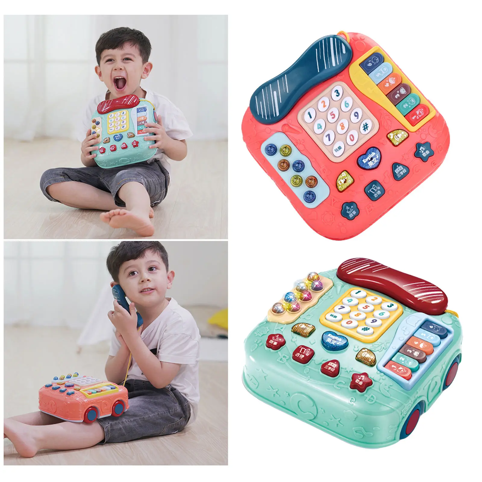 Telephone Story Machine Musical Toys Simulation Electronic Educational Toys Sound Game Mole Attack Call Up Early Learning
Telephone Story Machine Musical Toys Simulation Electronic Educational Toys Sound Game Mole Attack Call Up Early Learning