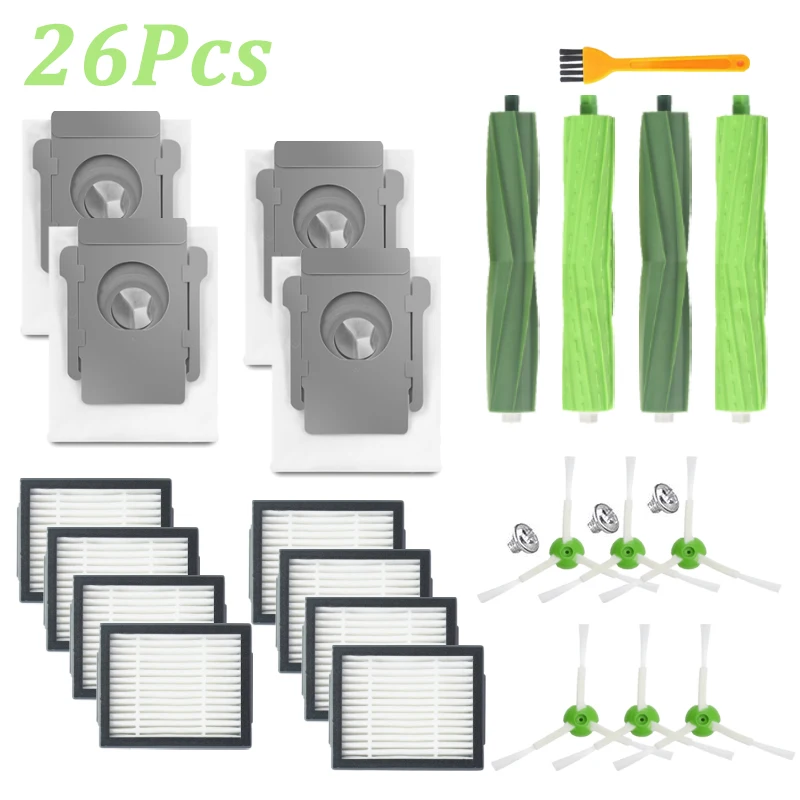 Hepa Filter Dust Bag for iRobot Roomba i3 i7 plus E5 E6 Robot Vacuum Cleaner Main Roller Side Bursh Replacement Accessories Part
Hepa Filter Dust Bag for iRobot Roomba i3 i7 plus E5 E6 Robot Vacuum Cleaner Main Roller Side Bursh Replacement Accessories Part