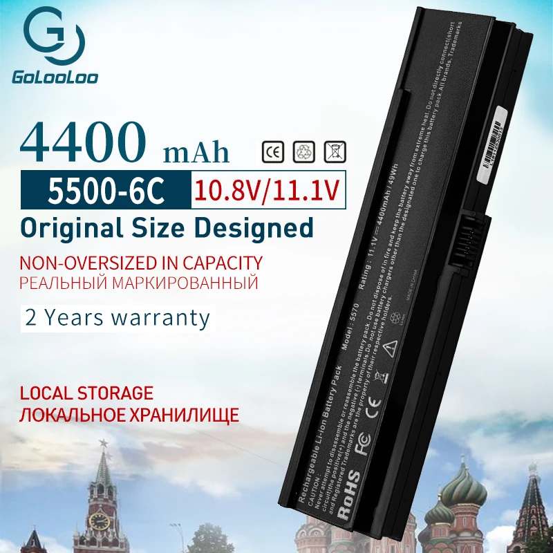 Аккумулятор 4400 мАч для Acer Aspire 3030 3054 3200 3600 3602 3603 3608 3682 3683 3684 5500 BT.00603.006 5051 3684 5030
Аккумулятор 4400 мАч для Acer Aspire 3030 3054 3200 3600 3602 3603 3608 3682 3683 3684 5500 BT.00603.006 5051 3684 5030