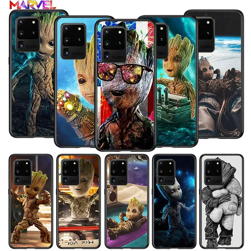 Groot Marvel Avengers for Samsung S20 FE Ultra Plus A91 A81 A71 A51 A41 A31 A21S A72 A52 A42 A02S Soft Black Phone Case
Groot Marvel Avengers for Samsung S20 FE Ultra Plus A91 A81 A71 A51 A41 A31 A21S A72 A52 A42 A02S Soft Black Phone Case
