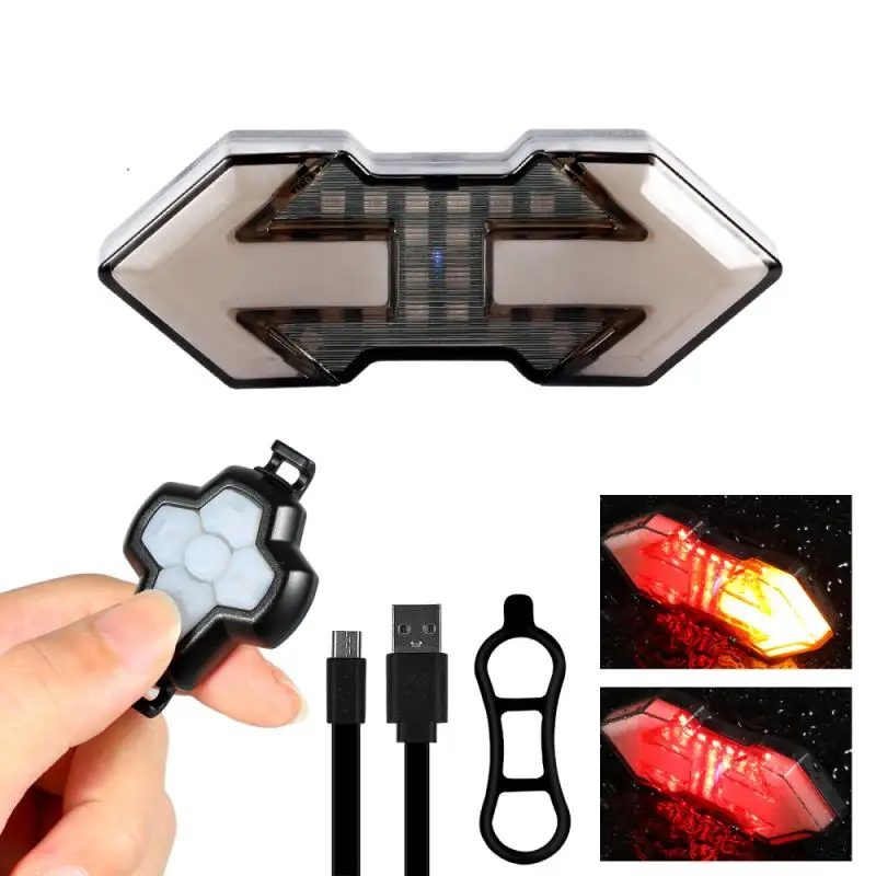 Wireless Remote Turn Signal Bicycle Light USB Rechargeable Cycling Rear Lamp MTB Direction Indicator Smart LED Bike Taillight 
Wireless Remote Turn Signal Bicycle Light USB Rechargeable Cycling Rear Lamp MTB Direction Indicator Smart LED Bike Taillight