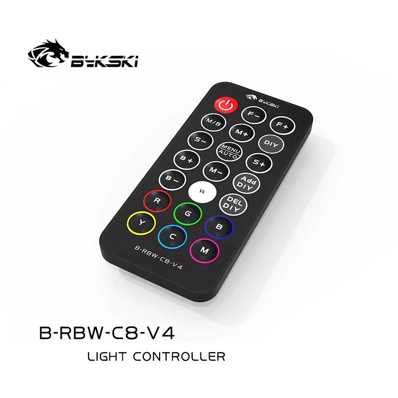 Bykski Lighting Controller for 12VRGB/5VRBW Standard/Sync Motherboard 8+4 interfaces System Control B-RGB-C8-V3 B-RBW-C8-V4
Bykski Lighting Controller for 12VRGB/5VRBW Standard/Sync Motherboard 8+4 interfaces System Control B-RGB-C8-V3 B-RBW-C8-V4