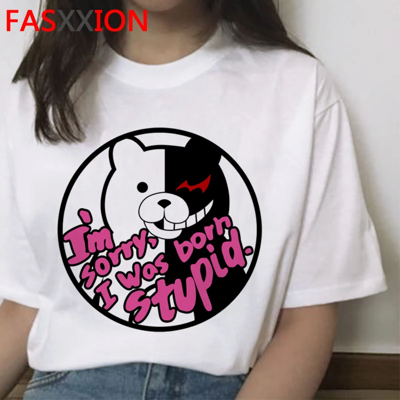 Kawaii короткая футболка с героями из японского аниме ума Kokichi толстовки Для Мужчин