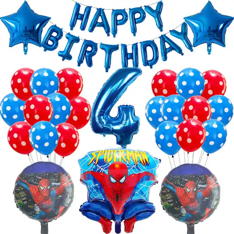 39Pcs Spiderman Foil Balloons Batman Iron Man Super Hero Helium Balloon Number Globos Happy Birthday Party Decorations Kids Toys
39Pcs Spiderman Foil Balloons Batman Iron Man Super Hero Helium Balloon Number Globos Happy Birthday Party Decorations Kids Toys