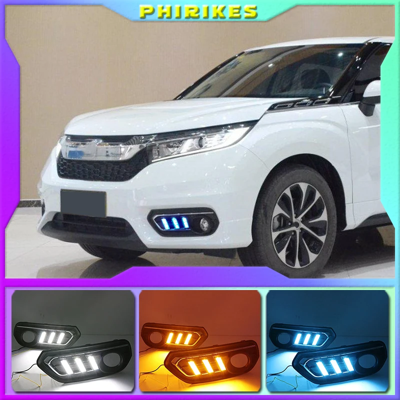 1 Set DRL Daytime Running Lights Daylight 12V ABS Fog Lamp Cover With Turn Yellow Signal Light For Honda AVANCIER 2017-2019
1 Set DRL Daytime Running Lights Daylight 12V ABS Fog Lamp Cover With Turn Yellow Signal Light For Honda AVANCIER 2017-2019