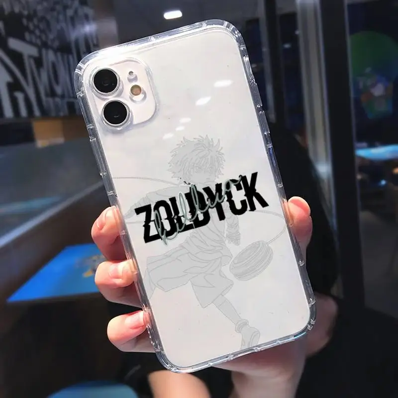 Hunter X Hunter Killua Zoldyck Anime Phone Case Transparent for iPhone 11 12 mini pro XS MAX 8 7 6 6S Plus X 5S SE 2020 XR
Hunter X Hunter Killua Zoldyck Anime Phone Case Transparent for iPhone 11 12 mini pro XS MAX 8 7 6 6S Plus X 5S SE 2020 XR