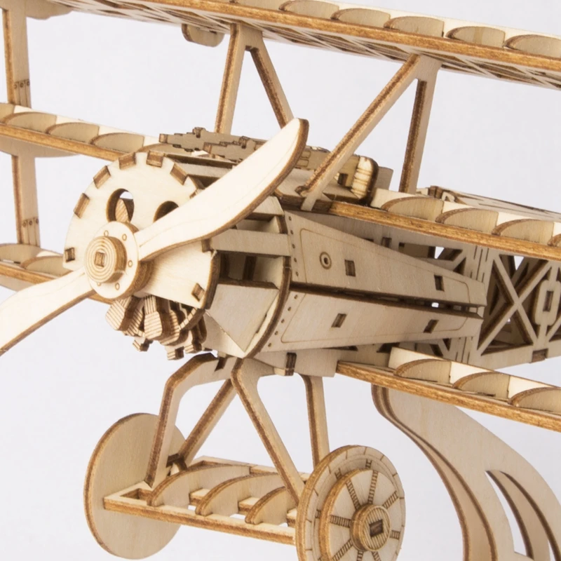 Creative DIY Toys Kids Educational Toys 3D Laser Cutting Wooden Airplane Puzzle Game Gift for Children Kids Model Building Kits 
Creative DIY Toys Kids Educational Toys 3D Laser Cutting Wooden Airplane Puzzle Game Gift for Children Kids Model Building Kits