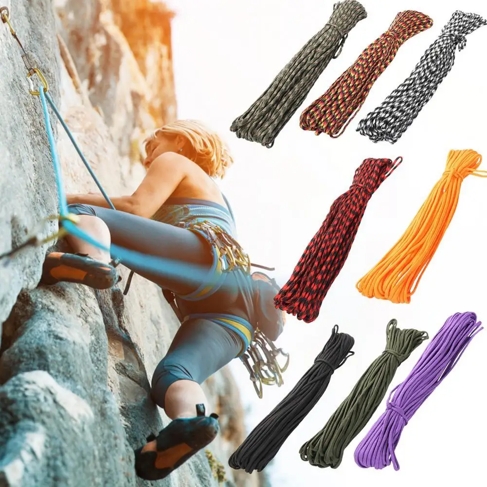1 Roll Survival Climbing Rope Hiking Parachutes Cord Multifunctional Polypropylene Fiber Safety Lanyard Rope For Hiking Camping
1 Roll Survival Climbing Rope Hiking Parachutes Cord Multifunctional Polypropylene Fiber Safety Lanyard Rope For Hiking Camping