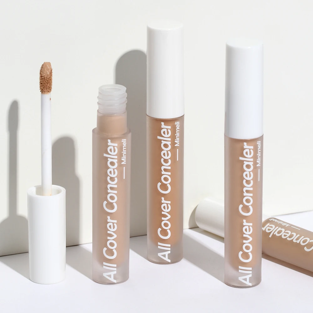 MINIMELI Liquid Concealer Makeup Longlasting Full Coverage Matte Finish Face Cosmetic 5 Colors 
MINIMELI Liquid Concealer Makeup Longlasting Full Coverage Matte Finish Face Cosmetic 5 Colors