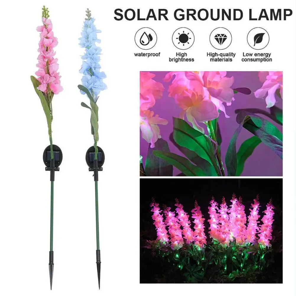 1Pc Solar Power Violet Flower Landscape Light Lawn Ornaments Lighting Yard Lamp Garden Patio Outdoor Decoration Pathway Pat L2A2
1Pc Solar Power Violet Flower Landscape Light Lawn Ornaments Lighting Yard Lamp Garden Patio Outdoor Decoration Pathway Pat L2A2