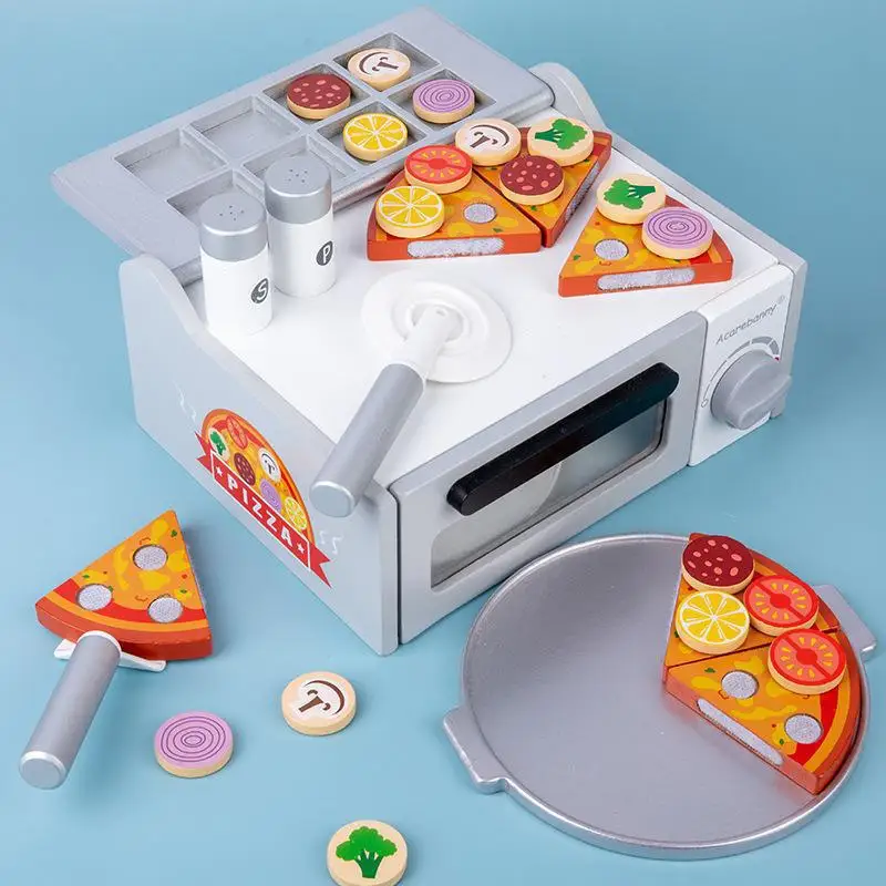 Diy Pizza Oven Wooden Toy Food Cooking Simulation Tableware Children Kitchen Pretend Play Toy Fruit Vegetable Tableware Kid Gift
Diy Pizza Oven Wooden Toy Food Cooking Simulation Tableware Children Kitchen Pretend Play Toy Fruit Vegetable Tableware Kid Gift