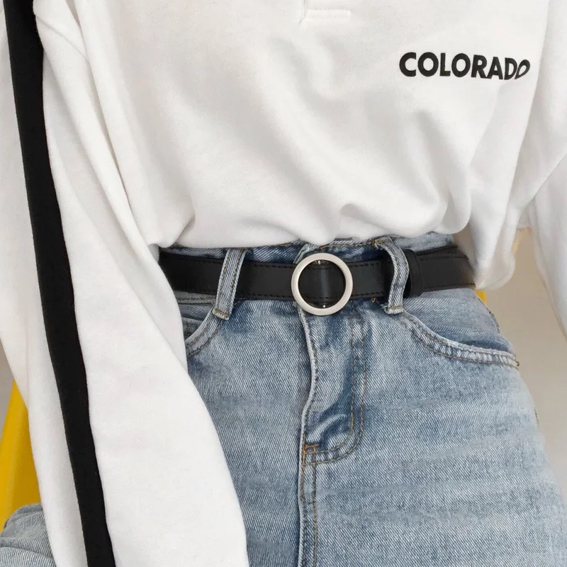 Thin Belt For Women Men Versatile No Hole Waistband Decorative Jeans Belt Narrow Summer Belt Black Without Holes Young People
Thin Belt For Women Men Versatile No Hole Waistband Decorative Jeans Belt Narrow Summer Belt Black Without Holes Young People