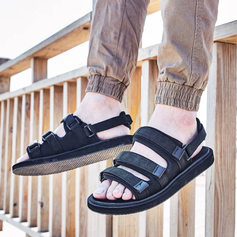 2020 New Men's Shoes Open Toe Black Summer Sandal Shoes Men Gladiator Sandalias Mujer, Big Sizes EUR38-45
2020 New Men's Shoes Open Toe Black Summer Sandal Shoes Men Gladiator Sandalias Mujer, Big Sizes EUR38-45