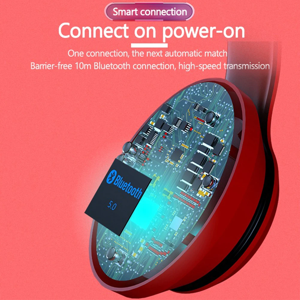 HD200 Wireless BT Headset BT5.0 Noise-Cancelling Stereo Dual Mode Foldable Headphoe for Cellphone PC Laptop PS5 Headphone
HD200 Wireless BT Headset BT5.0 Noise-Cancelling Stereo Dual Mode Foldable Headphoe for Cellphone PC Laptop PS5 Headphone