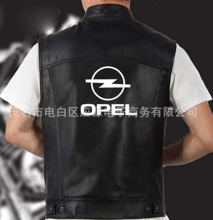 Новинка 2020, кожаный мотоциклетный жилет для мужчин OPEL, Весенняя Новая модная куртка без рукавов в стиле панк, жилетка с V-образным вырезом
Новинка 2020, кожаный мотоциклетный жилет для мужчин OPEL, Весенняя Новая модная куртка без рукавов в стиле панк, жилетка с V-образным вырезом