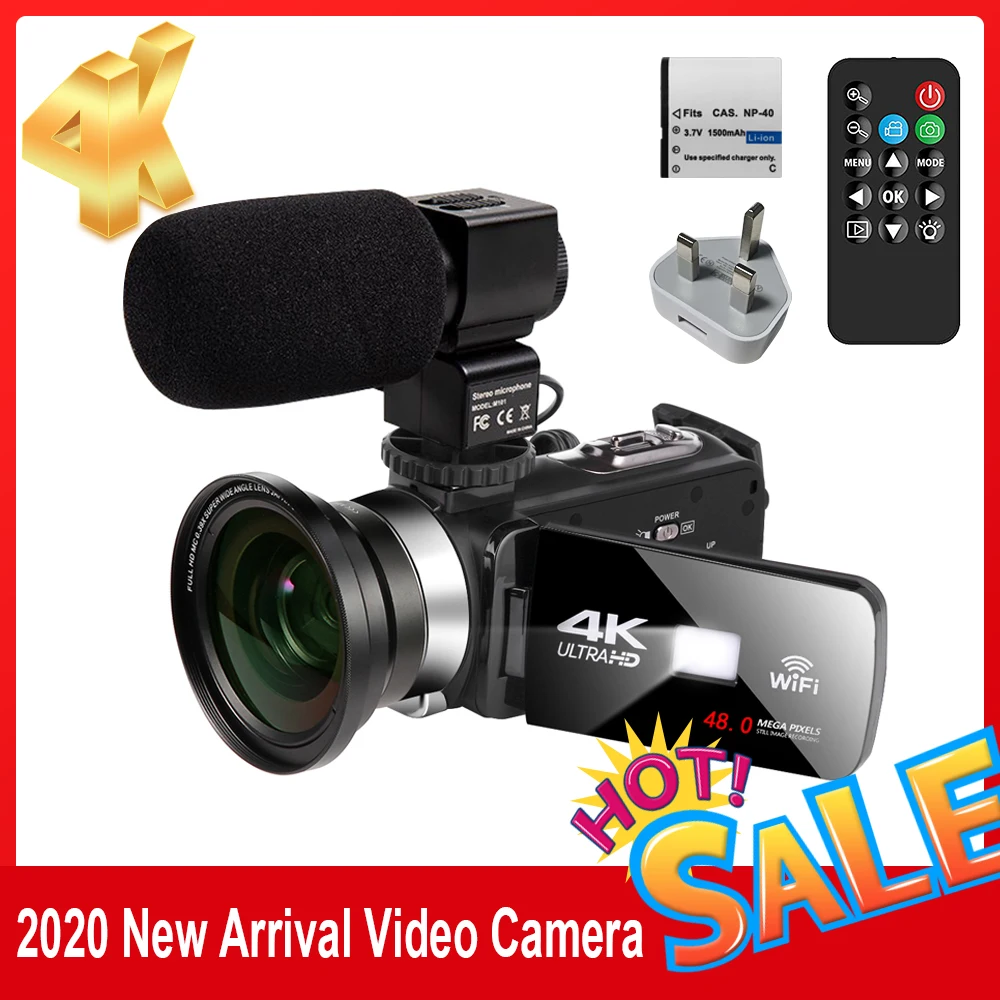 Лидер продаж, видеокамера 4K, видеокамера 48 МП, запись для Youbute, Handycam, Wi-Fi, камера для ночной съемки, замедленная съемка, сенсорная фотокамера
Лидер продаж, видеокамера 4K, видеокамера 48 МП, запись для Youbute, Handycam, Wi-Fi, камера для ночной съемки, замедленная съемка, сенсорная фотокамера