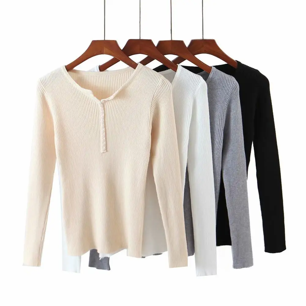 2020 New Autumn Women Shirt Solid Long Sleeves O-Neck Knitted Shirt Tops Casual Female Shirts Femme Mujer Blouse blusas
2020 New Autumn Women Shirt Solid Long Sleeves O-Neck Knitted Shirt Tops Casual Female Shirts Femme Mujer Blouse blusas