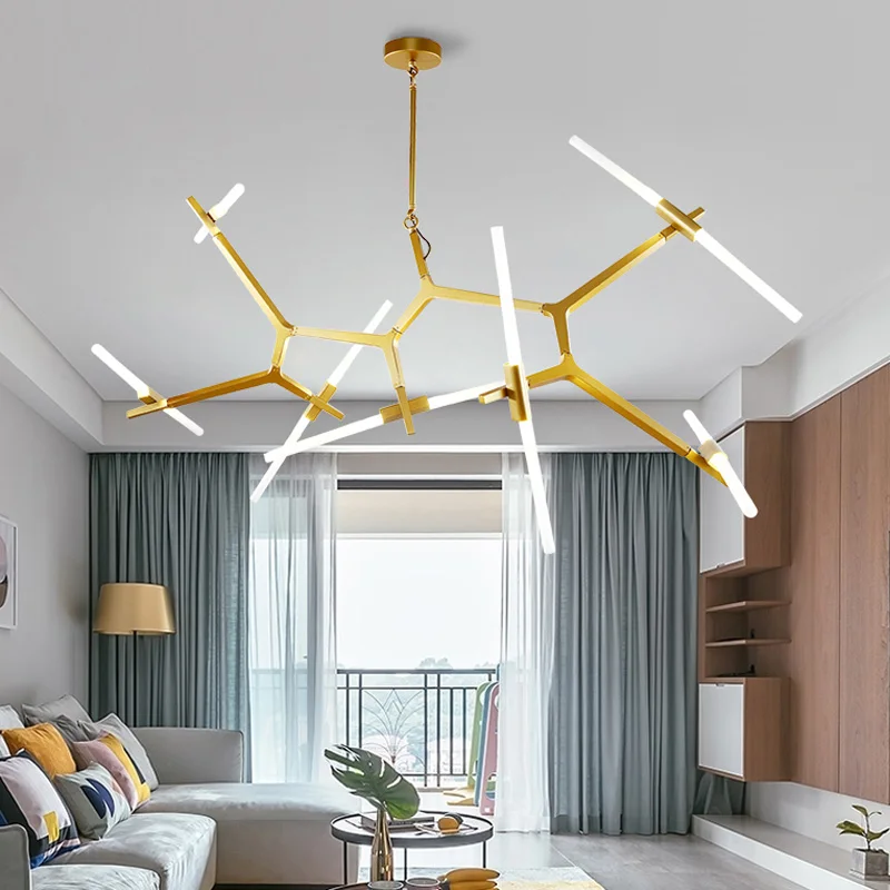 Nordic Chandelier For Living room Dining room Restaurant Kitchen Light Fixtures Art Deco Designer Black/Gold Chandelier Lighting
Nordic Chandelier For Living room Dining room Restaurant Kitchen Light Fixtures Art Deco Designer Black/Gold Chandelier Lighting