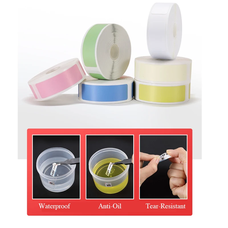 Niimbot D11 Mini Label Printer Sticker Paper Supermarket Price Label Maker Waterproof Anti-Oil Tear-Resistant Pure Color Label
Niimbot D11 Mini Label Printer Sticker Paper Supermarket Price Label Maker Waterproof Anti-Oil Tear-Resistant Pure Color Label