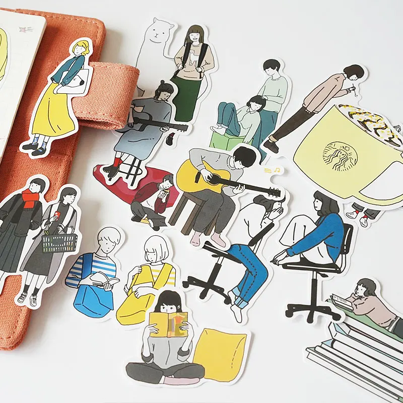 17PCS Illustration everyday cute Stickers Crafts And Scrapbooking stickers book Student label Decorative sticker DIY Stationery
17PCS Illustration everyday cute Stickers Crafts And Scrapbooking stickers book Student label Decorative sticker DIY Stationery