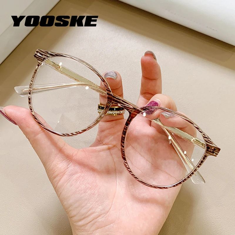 Очки компьютерные YOOSKE TR90 для женщин и мужчин, модные круглые оправы для очков с защитой от синего света, с защитой от излучения
Очки компьютерные YOOSKE TR90 для женщин и мужчин, модные круглые оправы для очков с защитой от синего света, с защитой от излучения