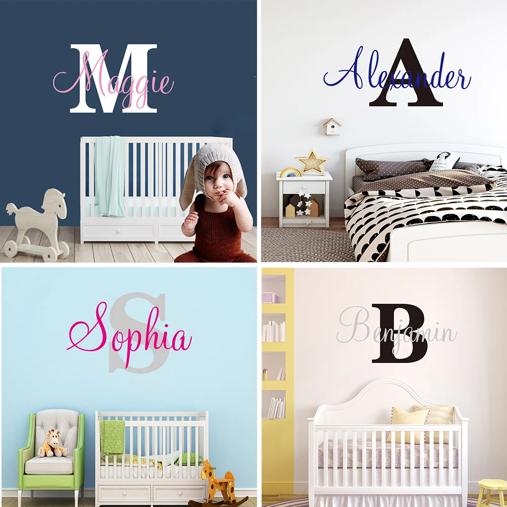 Monogram Stickers Personalized Girls Name Wall Sticker Vinyl Decals Custom For Kid Boy Girls Rooms Decoration Nursery Decor
Monogram Stickers Personalized Girls Name Wall Sticker Vinyl Decals Custom For Kid Boy Girls Rooms Decoration Nursery Decor