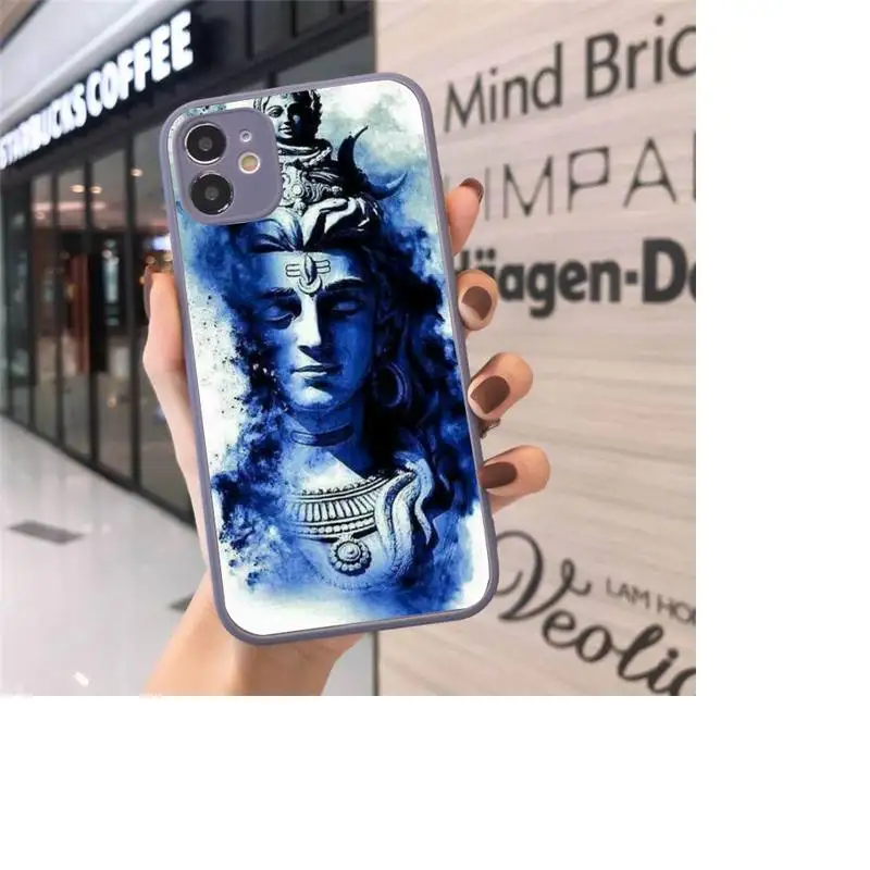 Lord Shiva Hindu God Buddha India Phone Case Matte Transparent for iPhone 7 8 11 12 s mini pro X XS XR MAX Plus cover funda
Lord Shiva Hindu God Buddha India Phone Case Matte Transparent for iPhone 7 8 11 12 s mini pro X XS XR MAX Plus cover funda