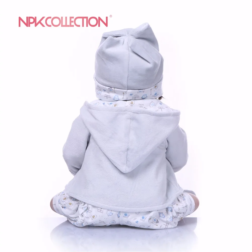 NPK Real 57CM Full Body Silicone Boy Reborn Babies Doll Toys Princess Babies Doll Wig Hair Birthday Gift Kids Brinquedos
NPK Real 57CM Full Body Silicone Boy Reborn Babies Doll Toys Princess Babies Doll Wig Hair Birthday Gift Kids Brinquedos