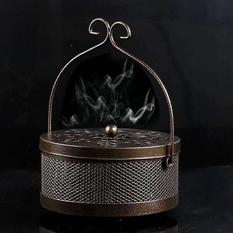 Retro Iron Insect Mosquito Coil Holder Innovative Home Incense Sandalwood Mosquito Repellent Coil Holder For Home Camping Garden
Retro Iron Insect Mosquito Coil Holder Innovative Home Incense Sandalwood Mosquito Repellent Coil Holder For Home Camping Garden