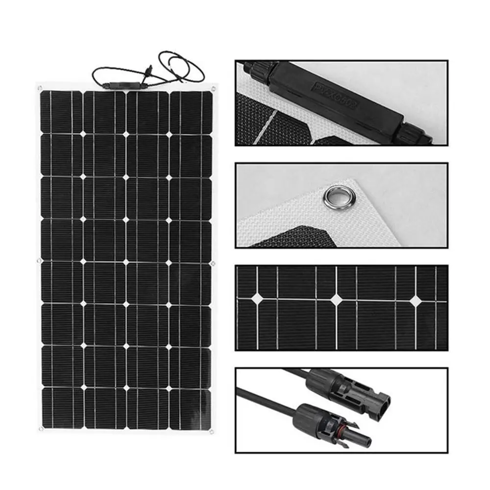 ETFE Solar Panel 3500W Power Bank Camping RV Battery Charger for Home Off Grid Generator System Kit Complete | Электроника