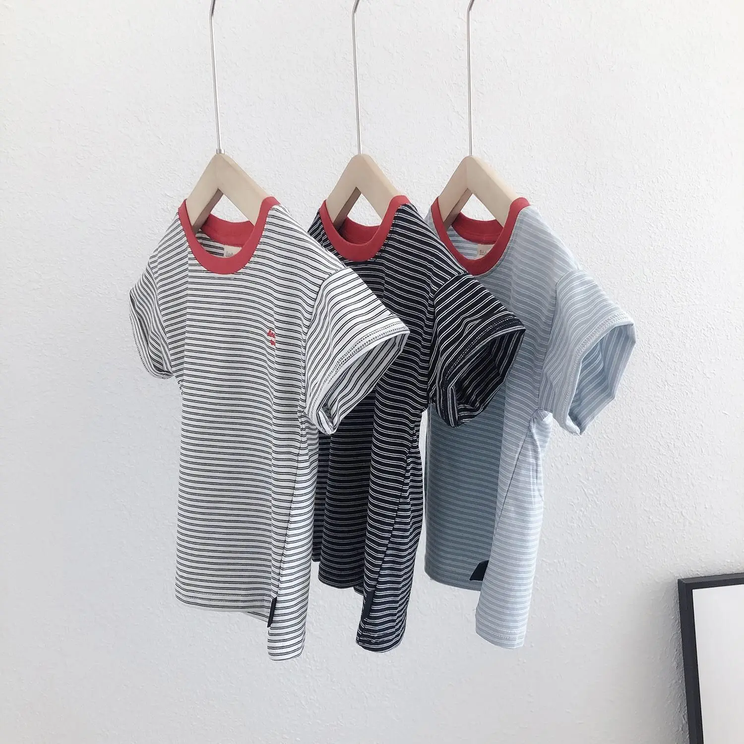 Summer 2-6T Children's Striped Boys Navy Half Sleeve Print Short Sleeve Basic Tops Cartoon T Shirt For Kids Boy 2021
Summer 2-6T Children's Striped Boys Navy Half Sleeve Print Short Sleeve Basic Tops Cartoon T Shirt For Kids Boy 2021
