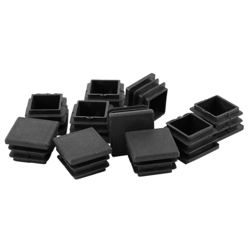 20mm x 20mm Hard Plastic Pipe Flat End Inserted Tube Table LEG End Plug 10 pieces Black
20mm x 20mm Hard Plastic Pipe Flat End Inserted Tube Table LEG End Plug 10 pieces Black