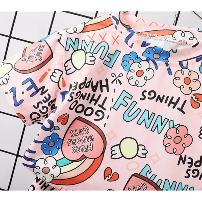 New Children Clothes Summer Baby Girls Clothing Cute Boys Sport T-Shirt Shorts 2Pcs/Sets Toddler Fashion Costume Kids Tracksuits 
New Children Clothes Summer Baby Girls Clothing Cute Boys Sport T-Shirt Shorts 2Pcs/Sets Toddler Fashion Costume Kids Tracksuits