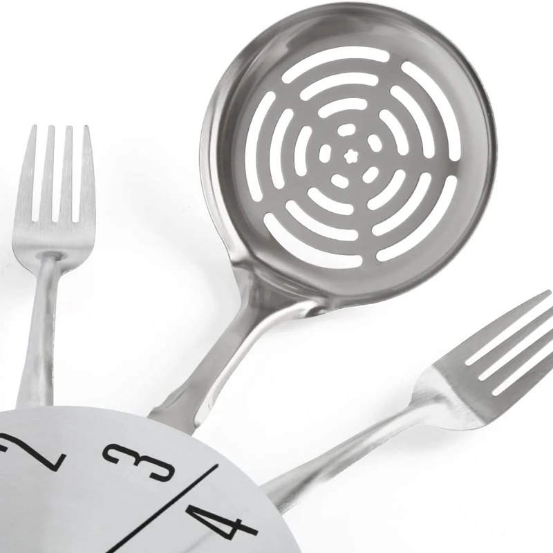 Large Kitchen Wall Clocks with Spoons and Forks,Great Home Decor and Nice Gifts,Wall Clock Creativ Tableware Wall Clock
Large Kitchen Wall Clocks with Spoons and Forks,Great Home Decor and Nice Gifts,Wall Clock Creativ Tableware Wall Clock