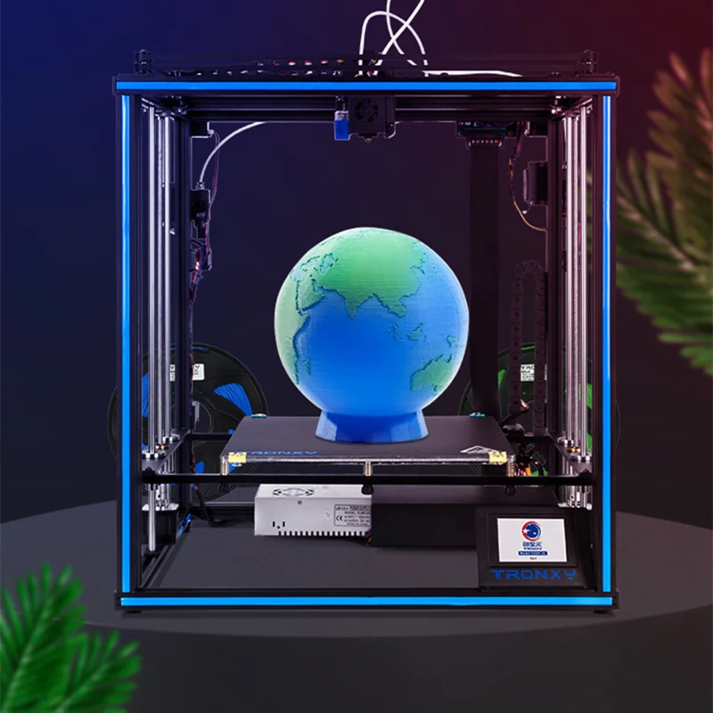 Tronxy X5SA-2E 2 в 1 out двухцветная головка, двойной экструдер, 3D принтер, наборы «сделай сам» с автоматическим уровнем и размером печати 330 мм * 330 мм *... 
Tronxy X5SA-2E 2 в 1 out двухцветная головка, двойной экструдер, 3D принтер, наборы «сделай сам» с автоматическим уровнем и размером печати 330 мм * 330 мм *...