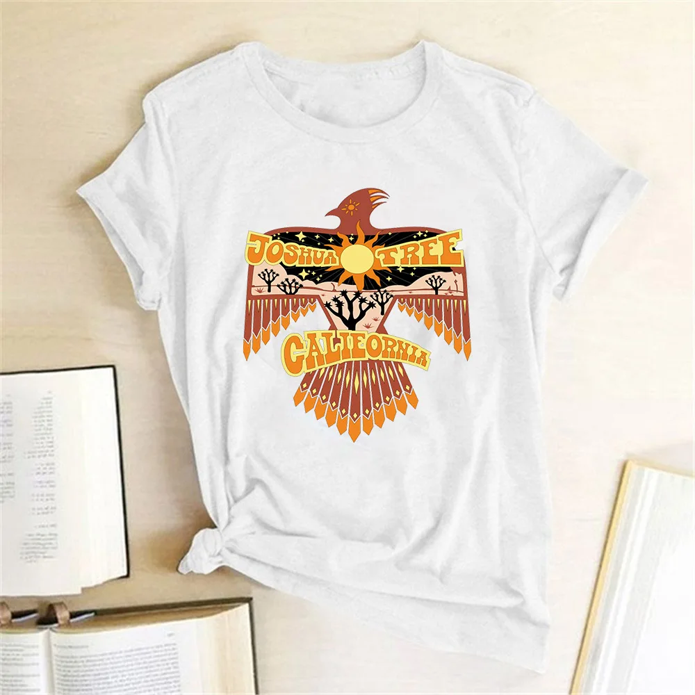 Women Retro Vintage T Shirt Joshua Tree Printed Tee Shirt Femme Short Sleeve Harajuku Graphic Summer Tees Female Tops Hipster
Women Retro Vintage T Shirt Joshua Tree Printed Tee Shirt Femme Short Sleeve Harajuku Graphic Summer Tees Female Tops Hipster