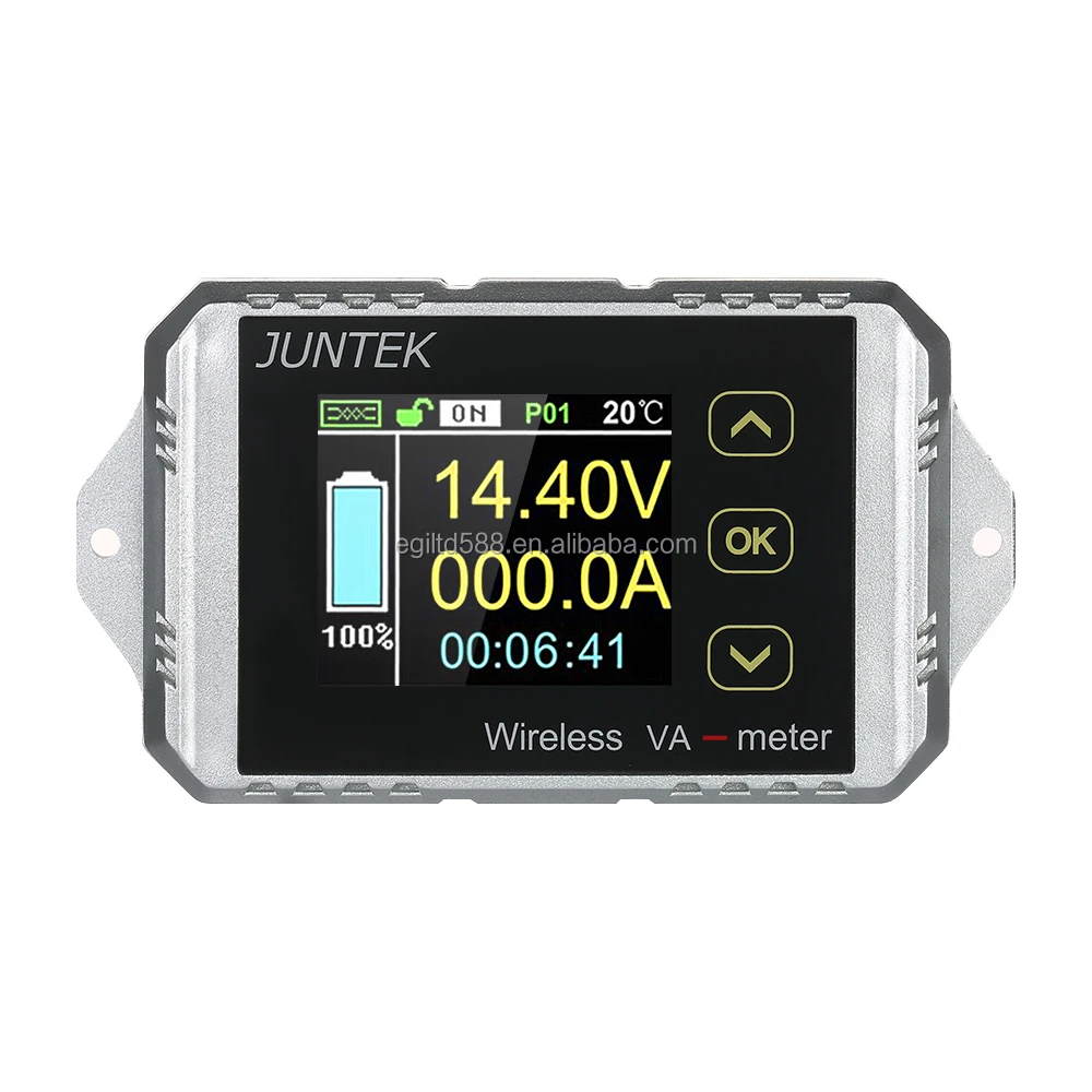 VAT1050 Voltage And Current Meter 100V 50A Multifunction Digital Power Meter Car Battery Monitoring Coulomb Meter
VAT1050 Voltage And Current Meter 100V 50A Multifunction Digital Power Meter Car Battery Monitoring Coulomb Meter
