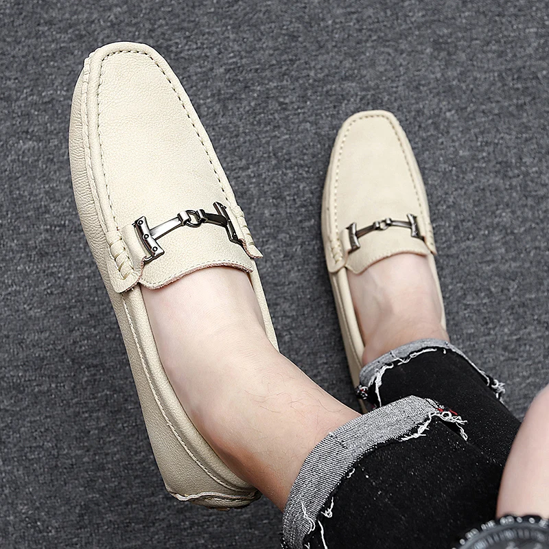 Brand Mens Shoes Genuine Leather Loafers Men Casual Slip on Flats Men Moccasins Luxury Design Driving Shoes Male Summer Big Size
Brand Mens Shoes Genuine Leather Loafers Men Casual Slip on Flats Men Moccasins Luxury Design Driving Shoes Male Summer Big Size