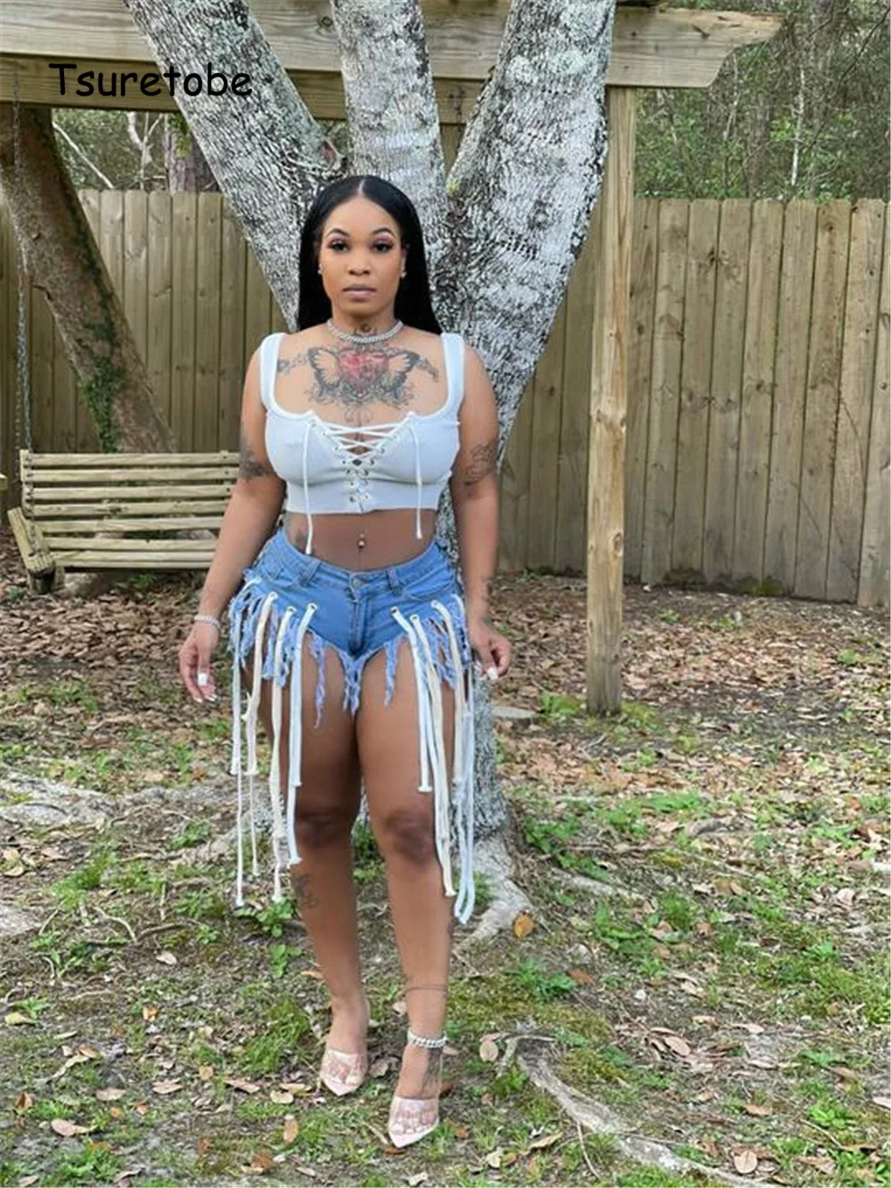 Tsuretobe Tassels Denim Shorts Women Streetwear 2021 Fashion Jeans Shorts Casual High Waist Shorts Summer Clothes For Women
Tsuretobe Tassels Denim Shorts Women Streetwear 2021 Fashion Jeans Shorts Casual High Waist Shorts Summer Clothes For Women