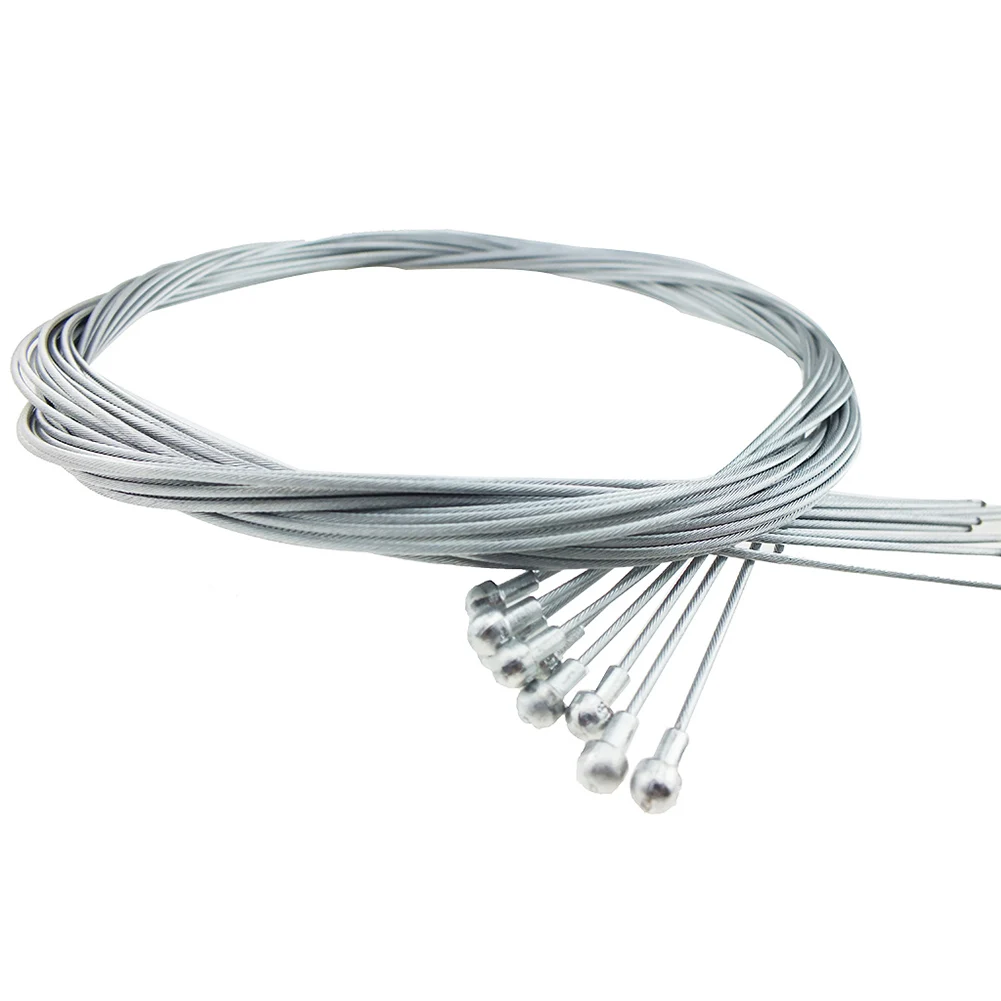 10pcs Gear Brake Cable Sets Core Inner Wire Road Bike Zinc Brake Wire Core 1.5mm Cycling Bicycle Brake Inner Cable
10pcs Gear Brake Cable Sets Core Inner Wire Road Bike Zinc Brake Wire Core 1.5mm Cycling Bicycle Brake Inner Cable
