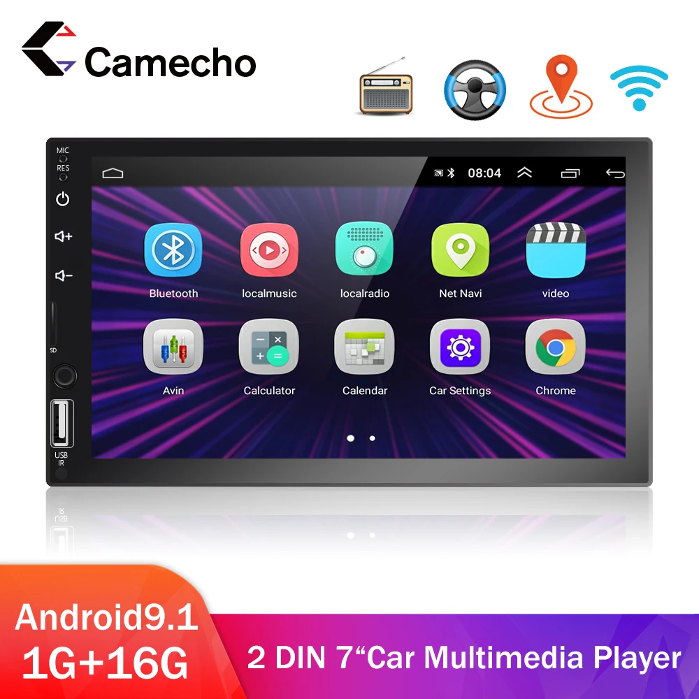 Cemecho 2din Andriod 9.1 7''HD Touch Screen Car Multimedia Player MP5 With GPS/ Bluetooth/Car Audio/Wifi/USB/FM/MirrorLink
Cemecho 2din Andriod 9.1 7''HD Touch Screen Car Multimedia Player MP5 With GPS/ Bluetooth/Car Audio/Wifi/USB/FM/MirrorLink