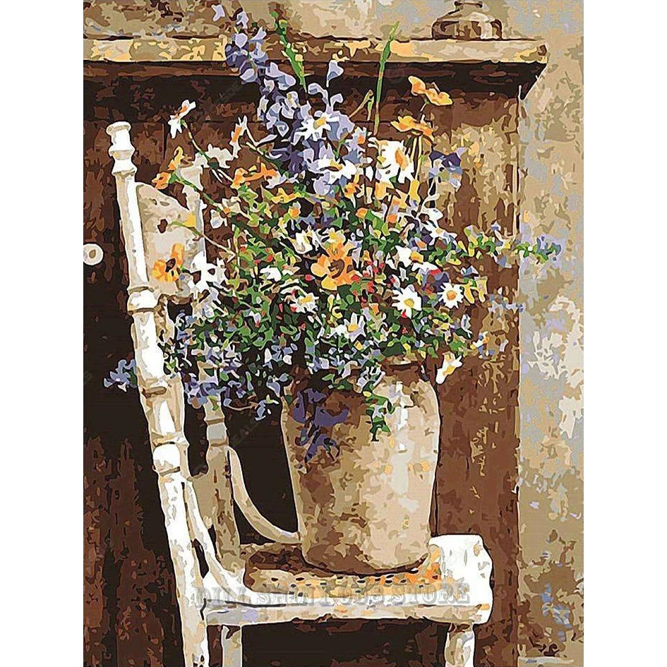 Potted plants Flowers on a chair home decor diamond embroidery painting 5D DIY full needlework cross stitch mosaic Christmas
Potted plants Flowers on a chair home decor diamond embroidery painting 5D DIY full needlework cross stitch mosaic Christmas
