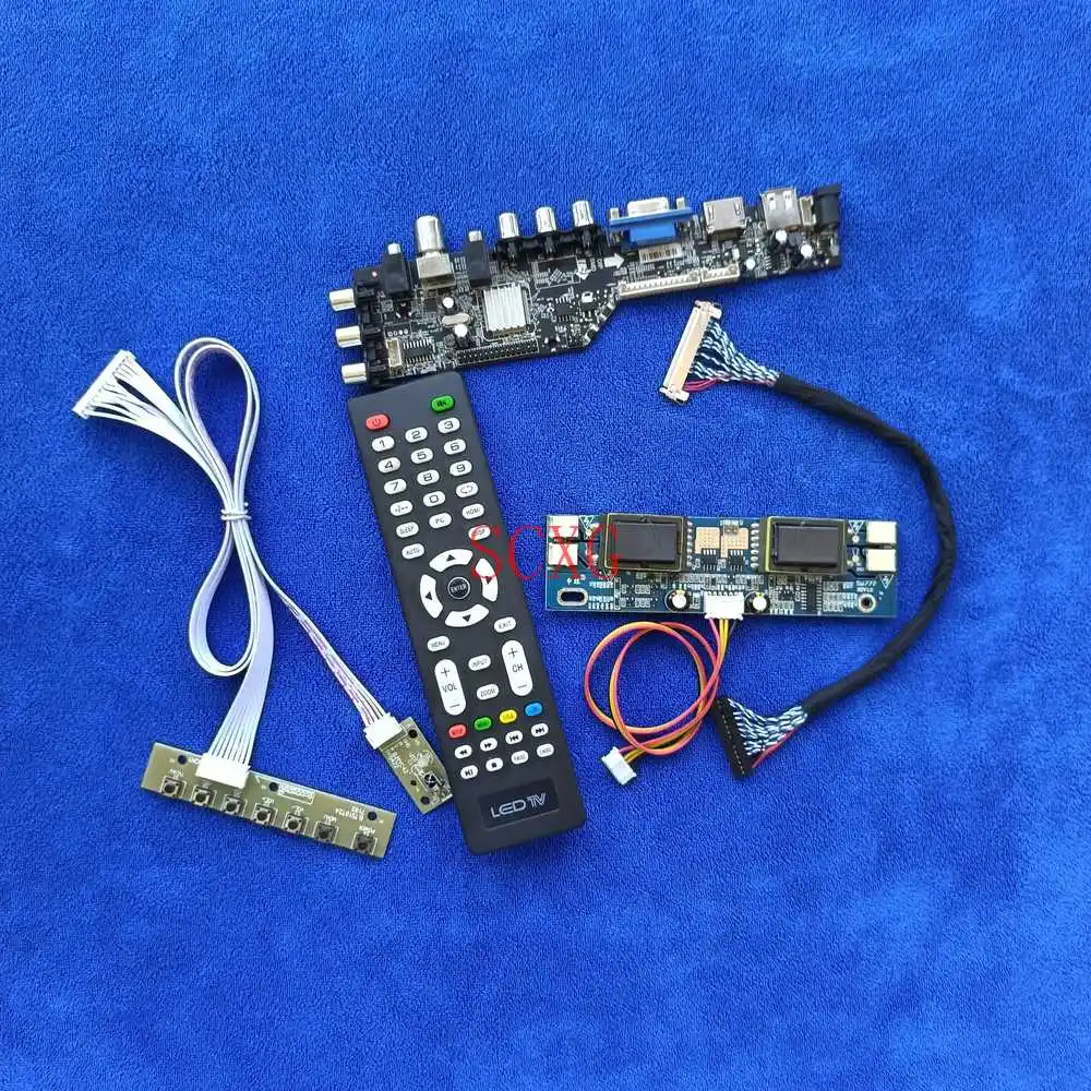 Комплект 4 с холодным катодом (CCFL) 1280*1024 LVDS-30Pin, совместимому с HDMI USB AV VGA плата контроллера подходит LTM170EH/LTM170EP01/LTM170EU/LTM170EX DVB цифровой
Комплект 4 с холодным катодом (CCFL) 1280*1024 LVDS-30Pin, совместимому с HDMI USB AV VGA плата контроллера подходит LTM170EH/LTM170EP01/LTM170EU/LTM170EX DVB цифровой