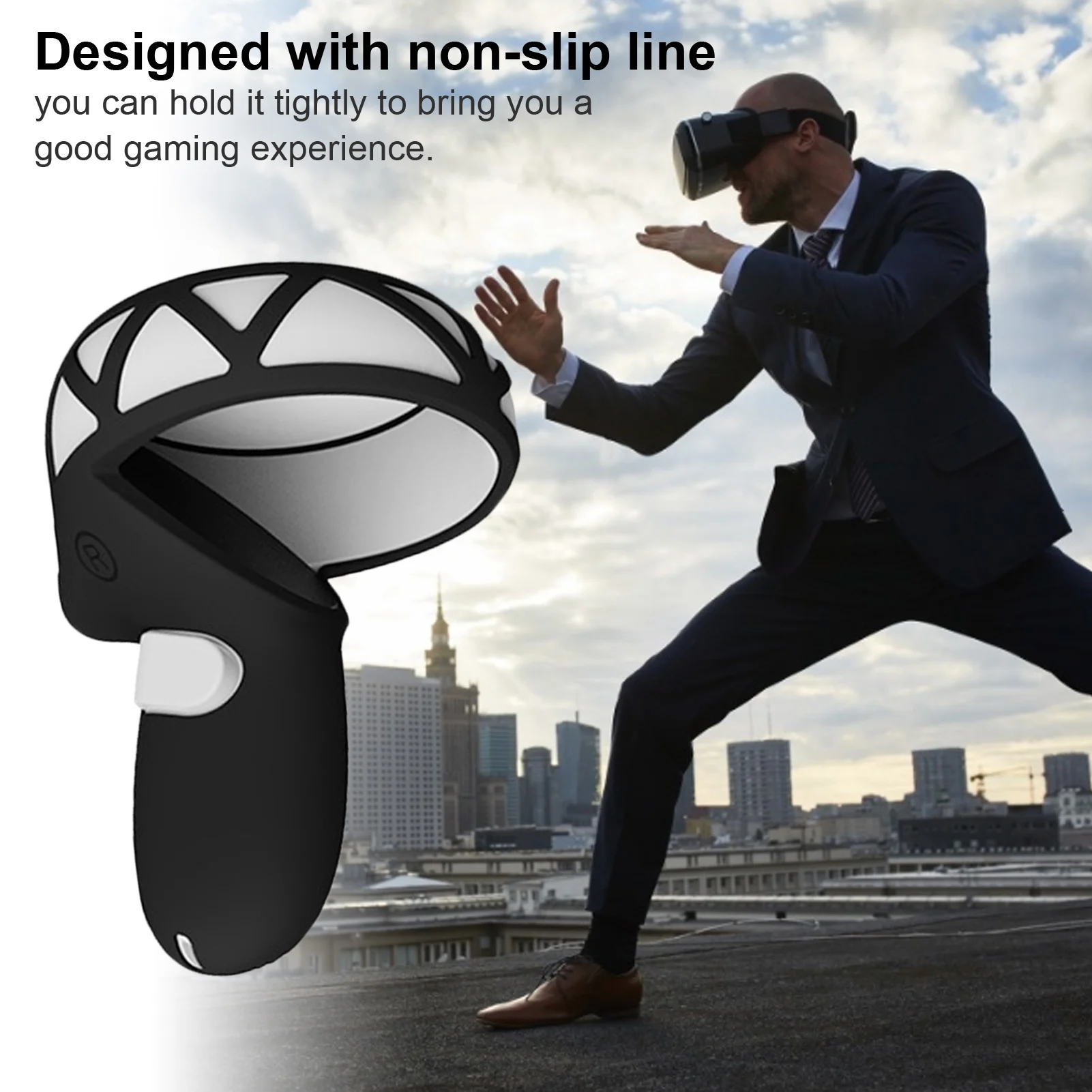 VR Accessories For Oculus Quest 2 VR Silicone Cover Controller Protective Sleeve Skin Handle Grip Covers For Oculus Quest2
VR Accessories For Oculus Quest 2 VR Silicone Cover Controller Protective Sleeve Skin Handle Grip Covers For Oculus Quest2
