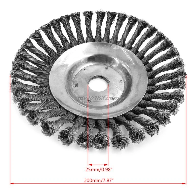 8 Inch Steel Wire Wheel Garden Weed Brush Lawn Mower Grass Eater Trimmer Brush Cutter Tools Parts
8 Inch Steel Wire Wheel Garden Weed Brush Lawn Mower Grass Eater Trimmer Brush Cutter Tools Parts