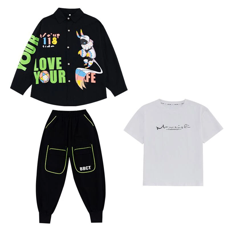 Boys/Girls HipHop Suit Long Sleeve Jacket Modern Street Dance Stage Performance Clothing Kid Festival Jazz Dance Outfits
Boys/Girls HipHop Suit Long Sleeve Jacket Modern Street Dance Stage Performance Clothing Kid Festival Jazz Dance Outfits