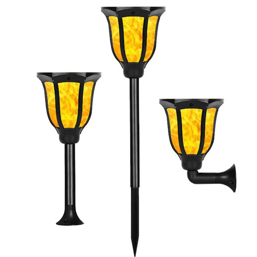 Solar Flame Flickering Torch Light Outdoor Waterproof Dancing Flame Lights Garden Patio Lawn Pathway Solar Tiki Torche Lamp 
Solar Flame Flickering Torch Light Outdoor Waterproof Dancing Flame Lights Garden Patio Lawn Pathway Solar Tiki Torche Lamp