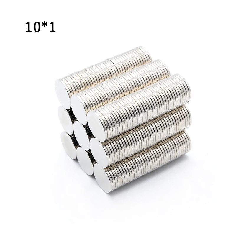 30/50/100/150/200 Pcs 10x1 mm Round Neodymium Magnet NdFeB Magnet N35 Super Powerful Small imanes Permanent Magnetic Disc
30/50/100/150/200 Pcs 10x1 mm Round Neodymium Magnet NdFeB Magnet N35 Super Powerful Small imanes Permanent Magnetic Disc
